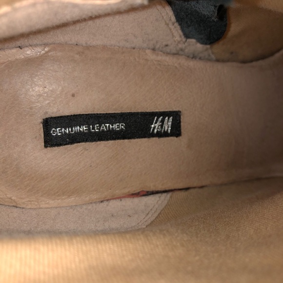 GENUINE leather heeled booties - Picture 4 of 4